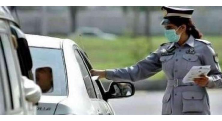 Islamabad Traffic Police issues 30,276 fine tickets during last fortnight
