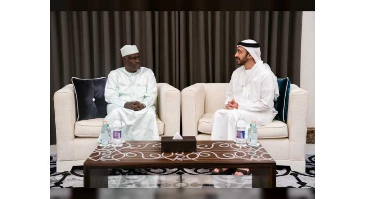 Abdullah bin Zayed receives AU Commissioner