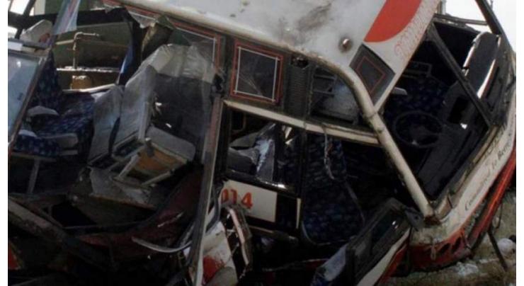 18 killed after bus overturned in western Ethiopia
