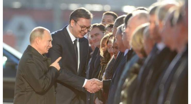 Russian President Thanks Serbian Authorities, People for Warm Welcome in Belgrade