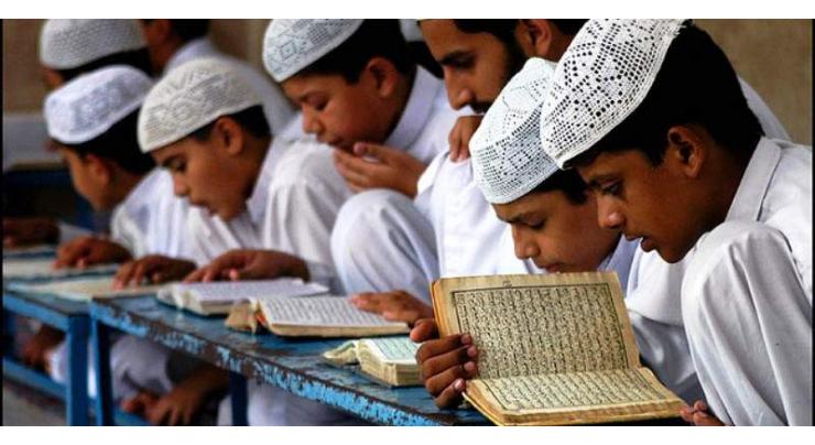 Work on integration of contemporary, religious studies in Madaris programme started to promote harmony
