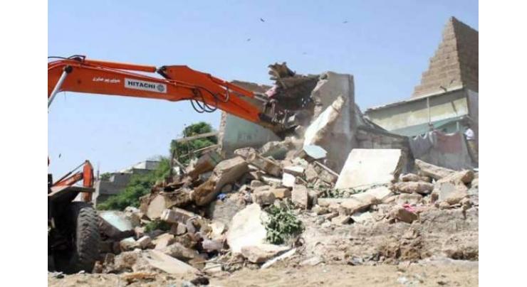 Anti-encroachment operation continues in Sukkur
