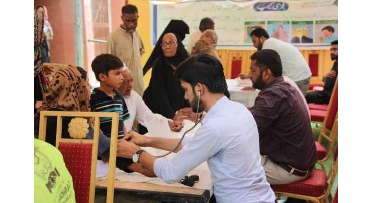Free medical camp held to help needy patients in Islamabad
