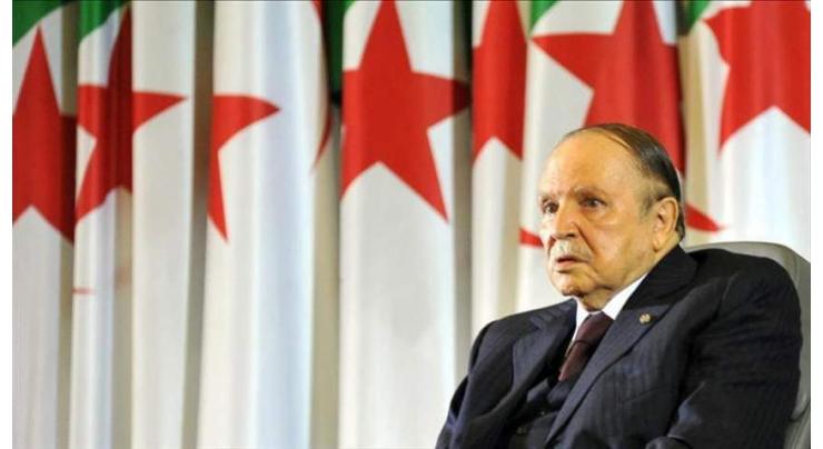 Algeria to hold presidency poll on April 18: Bouteflika
