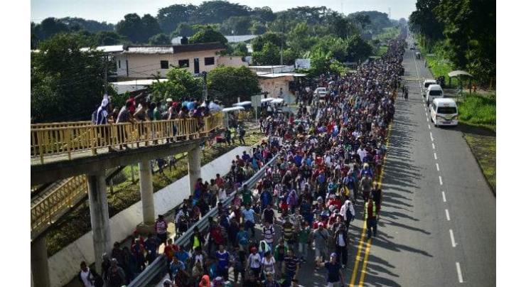 Trump Says Another Migrant Caravan Heading Toward US Border, Hard to Stop Without Wall
