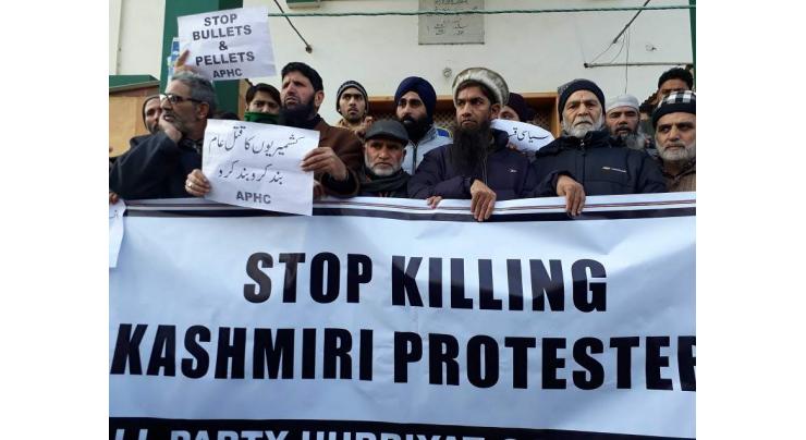 APHC leaders, activists hold protests in Hyderpora
