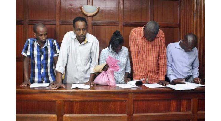 Five suspects in court over Nairobi hotel attack
