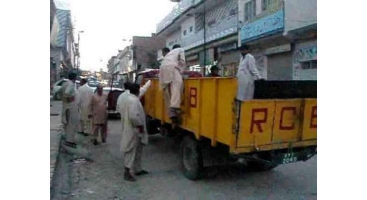 Municipal Corporation Rawalpindi confiscates two truckloads of goods

