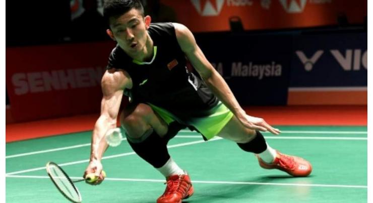 Badminton star Chen sets up Malaysia final against Son
