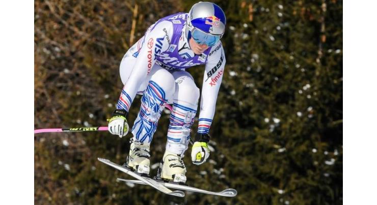 Vonn ninth as Siebenhofer completes Cortina World Cup downhill double

