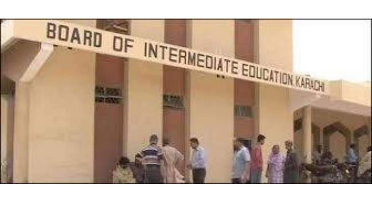 Board of Intermediate Education Karachi announces result of HEC - Intermediate Part One (Regular)
