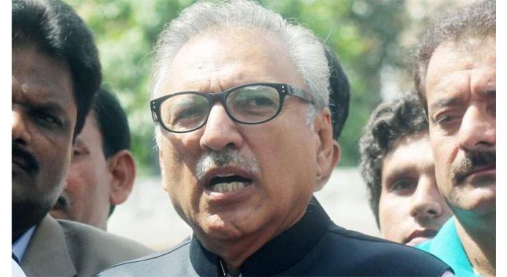 Healthy society plays significant role in country's development: President Dr Arif Alvi 