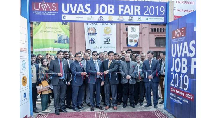 One-day annual job fair 2019 held at UVAS