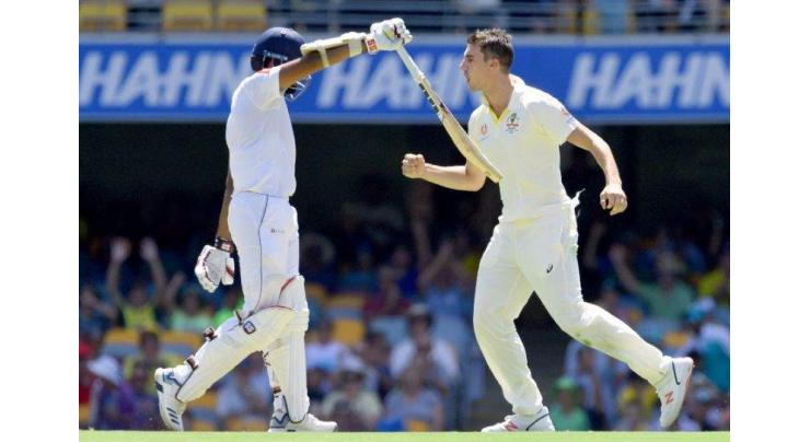 Australia take upper hand at tea in first Sri Lanka Test
