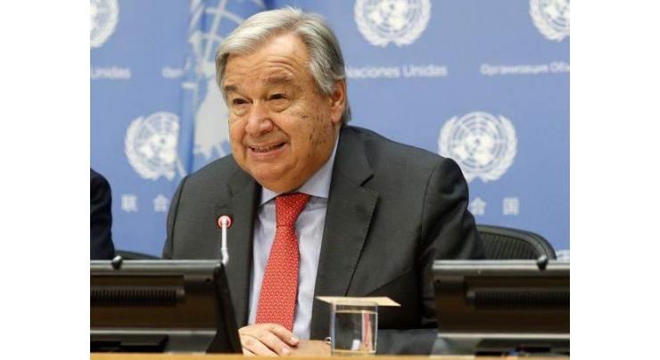 UN chief Antonio Guterres warns 'we are losing the race' on climate change
