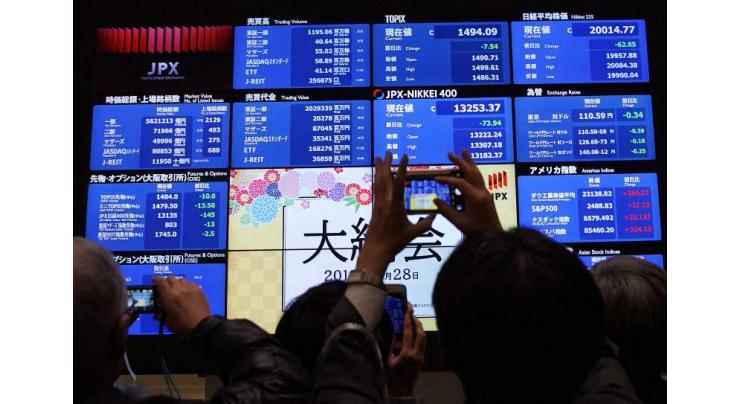 Tokyo stocks close higher 25 Jan 2019
