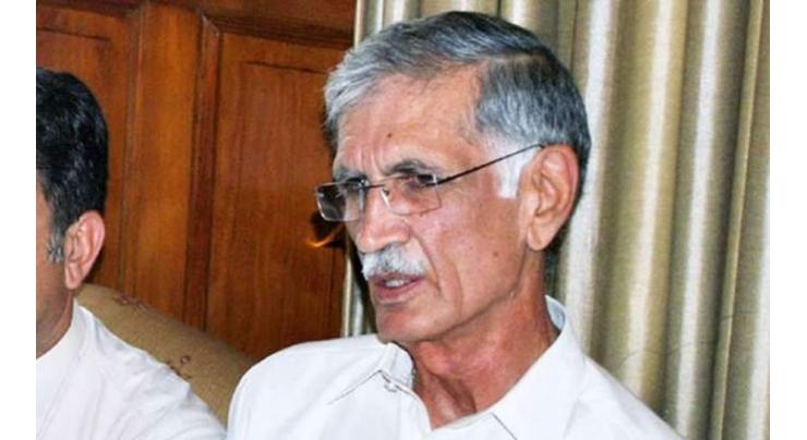 Govt to welcome opposition suggestions in parliament: Pervez Khattak
