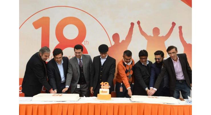 Ufone celebrates its 18th anniversary