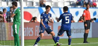 اليابان تفوز على تركمانستان في كأس آسيا " الإمارات 2019 "
