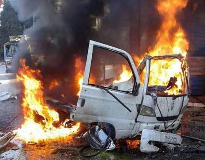 مقتل شخص وإصابة 4 آخرين بانفجار سيارة مفخخة باللاذقية غربي سوريا