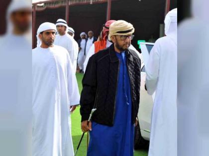 سلطان بن زايد يحضر جانبا من فعاليات مهرجان سموه التراثي في يومه الرابع