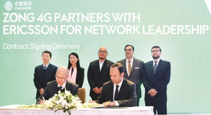 Zong 4G partners with Ericsson for Network Expansion