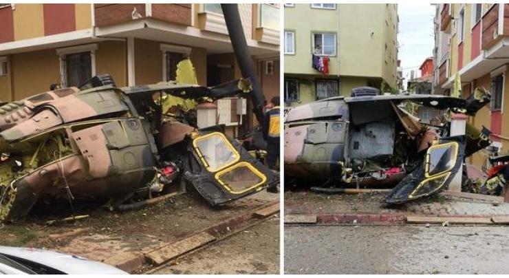 Military Helicopter Crashes in Istanbul, 1 Person Injured - Reports
