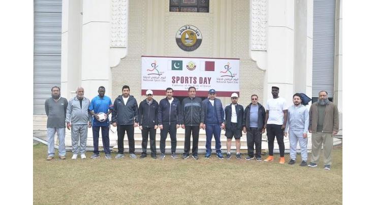 The Embassy of the State of Qatar in Islamabad celebrates Qatar’s National Sports Day