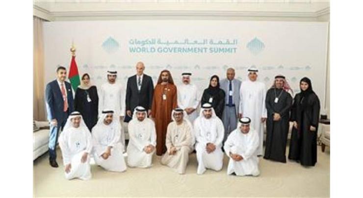 Mohammed bin Rashid meets strategic local and international partners of Madrasa