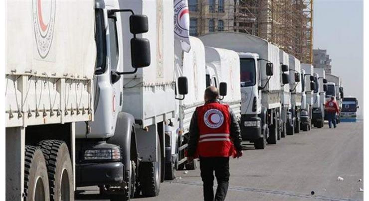 US-Controlled Militants Gained Goods From Humanitarian Convoy for Rukban Camp - Statement