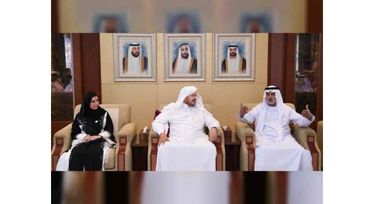 Nahyan bin Mubarak receives Saudi Shura Council delegation