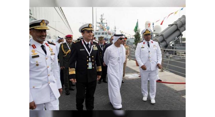 Hazza bin Zayed opens NAVDEX 2019