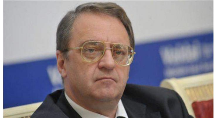Russia's Bogdanov Says Organization of Hamas Leader's Visit to Moscow Not on Agenda
