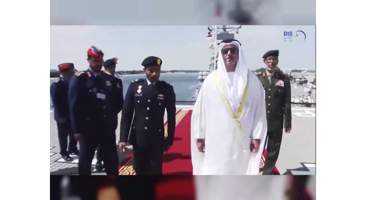 Saif bin Zayed launches Hamim Corvette