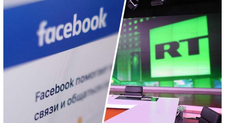 Facebook Blocking RT Project Account Pressure on Russian Media - Lavrov