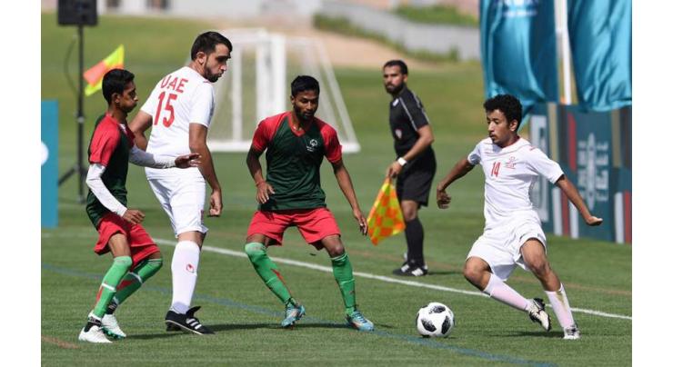 11-a-side football draw revealed for Special Olympics World Games Abu Dhabi 2019