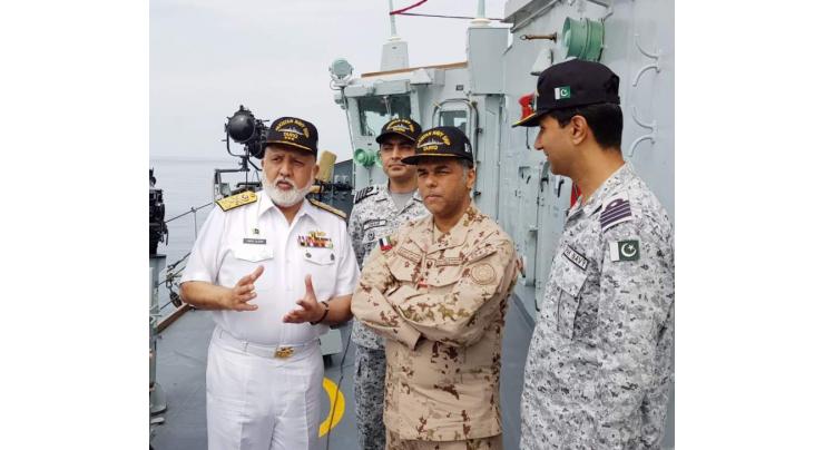 Pakistan Navy & Uae Navy Conducted Bilateral Exercise NASL AL BAHR