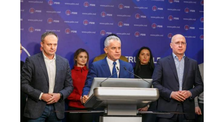 Moldovan Democratic Party Leader Expresses Readiness to Start Talks on Coalition Formation