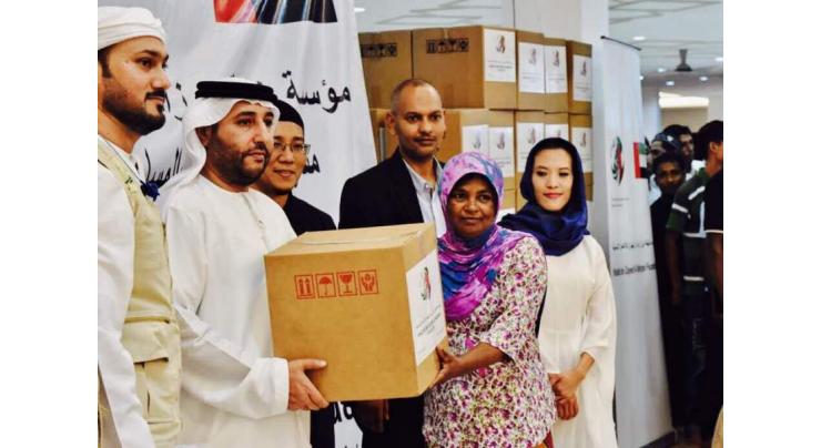 UAE Embassy in Jordan supervises winter campaign for Syrian refugees