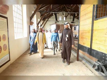 محمد بن راشد يزور مدائن صالح التاريخية وجبل الفيل في محافظة العُلا السعودية