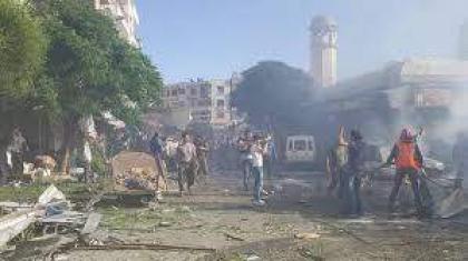 مقتل وإصابة 70 مدنيا بقصف لطيران التحالف على أطراف بلدة الباغوز بريف دير الزور شرق سوريا