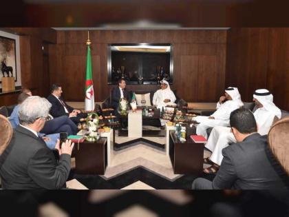وزير التجارة الجزائري يشيد بالعلاقات الثنائية بين الإمارات و بلاده
