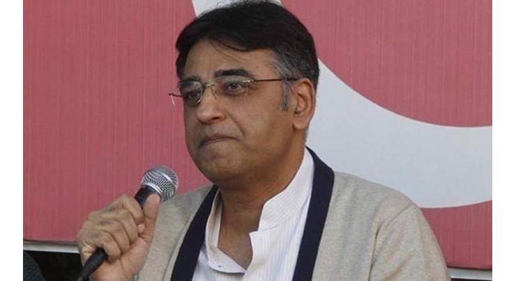 Finance Minister Asad Umer launches spring tree plantation campaign
