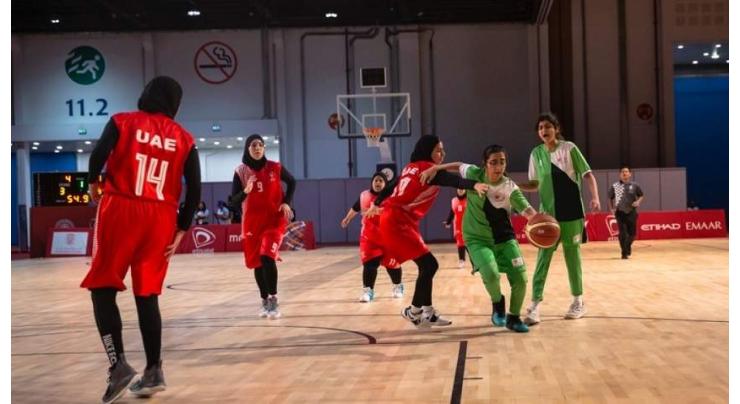 UAE Women’s Basketball Teams triumphant on day two of Special Olympics
