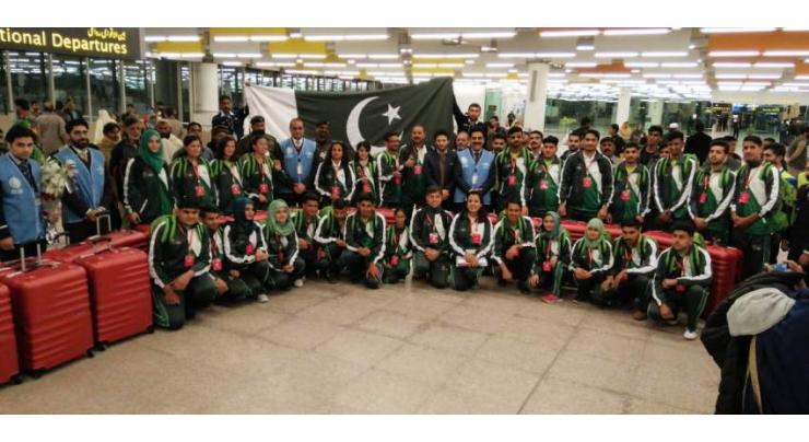 Etihad Airways Flew Team Pakistan To Special Olympics World Games Abu Dhabi 2019