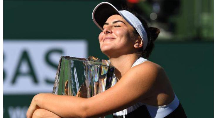 Wildcard Bianca Andreescu, 18, shocks Angelique Kerber to win Indian Wells