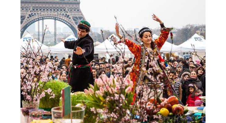 Nowruz festival celebrated in Paris