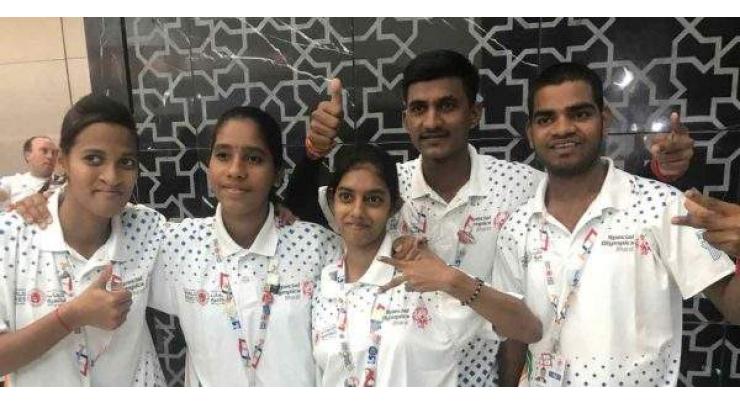 Indian athlete wins four silvers at Special Olympics