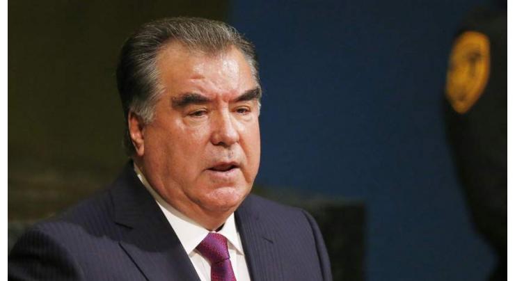 Tajik President Emomali Rakhmon to Visit Russia on April 17 - Russian Finance Minister