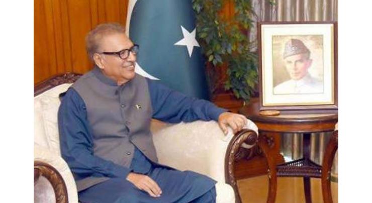 Pakistan to continue its efforts for regional peace, stability: President